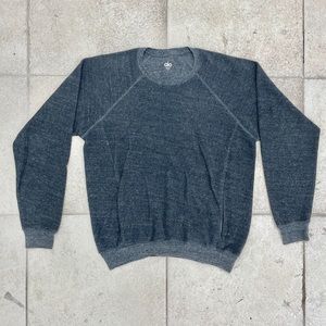 ALO YOGA fleece sweatshirt (dark grey, large)